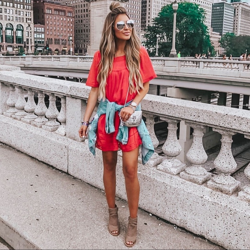 Topshop babydoll dress